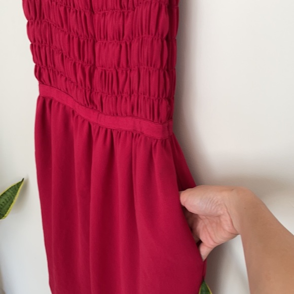 Armani Exchange dark red dress - Picture 7 of 7